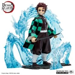 McFarlane Demon Slayer 5inch Deluxe Action Figure Wave 2 - Tanjiro With Water Dragon Accessories -Hasbro Store 13722 01 logos