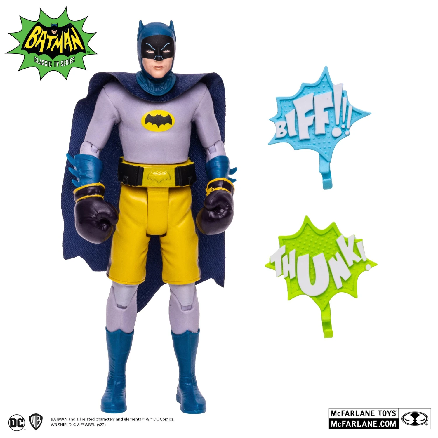 McFarlane DC Retro Batman 66 Action Figure Wave 3 - Batman (Boxing) 5 McFarlane DC Retro Batman 66 Action Figure Wave 3 - Batman (Boxing) - Image 3