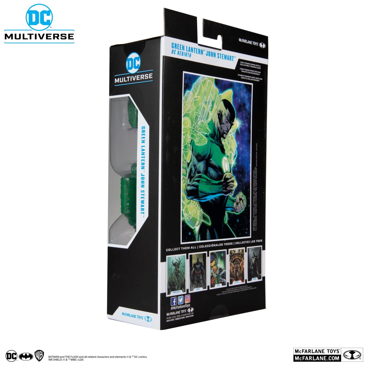 McFarlane DC Multiverse Action Figure - John Stewart Green Lantern 5 McFarlane DC Multiverse Action Figure - John Stewart Green Lantern - Image 3