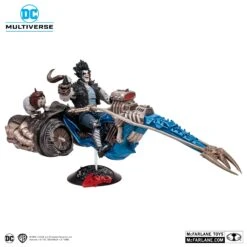 McFarlane *PRE-ORDER DC Multiverse 7 Inch Action Figure With Vehicle - Lobo With Spacehog -Hasbro Store 17098 01 logos