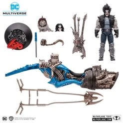 McFarlane *PRE-ORDER DC Multiverse 7 Inch Action Figure With Vehicle - Lobo With Spacehog -Hasbro Store 17098 02 logos