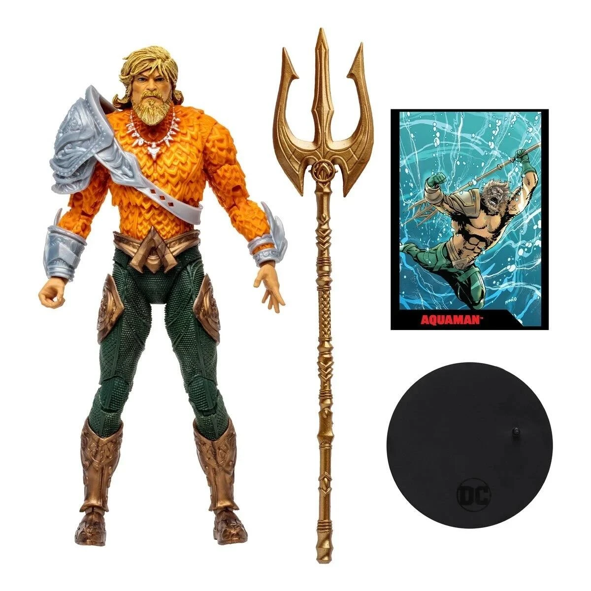 McFarlane DC Direct Aquaman Page Punchers 7 Inch Action Figure - Aquaman 3 McFarlane DC Direct Aquaman Page Punchers 7 Inch Action Figure - Aquaman