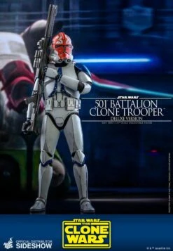 501st Battalion Clone Trooper (Clone Wars) DELUXE Edition- Star Wars Hot Toys Collectibles 1/6 Scale Action Figure -Hasbro Store 501st battalion clone trooper deluxe sixth scale figure by hot t 3