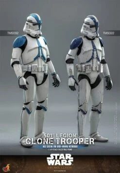 *PRE-ORDER 501st Battalion Clone Trooper (Kenobi Series) - Star Wars Hot Toys Collectibles 1/6 Scale Action Figure -Hasbro Store 501st legion clone trooper star wars gallery 637d0b8c6130f