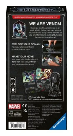 Ravensburger Marvel Villainous We Are Venom Character Expansion Pack 13 Ravensburger Marvel Villainous We Are Venom Character Expansion Pack -Hasbro Store 542 27362 2 weboptimised 2 1