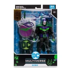 McFarlane DC Multiverse 7 Inch Action Figure - Batman (Batman: White Knight) (Jokerised) (Gold Label)