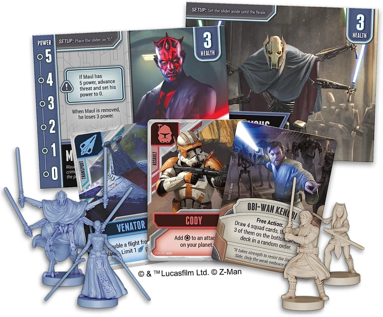 Z-Man Games Pandemic: Star Wars: The Clone Wars Board Game 6 Z-Man Games Pandemic: Star Wars: The Clone Wars Board Game - Image 4