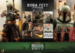 *PRE-ORDER Boba Fett (The Book Of Boba Fett) - Star Wars Hot Toys Exclusive Collectibles 1/6 Scale Action Figure -Hasbro Store boba fett gallery 62acfd39d70e2