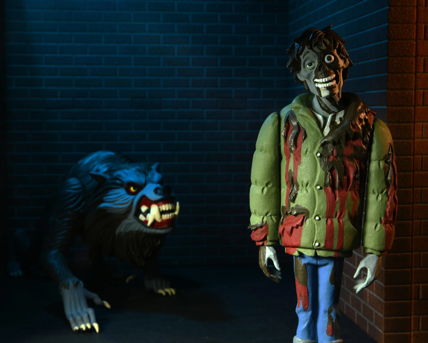 NECA An American Werewolf In London Toony Terrors 8 Inch Scale 2-Pack - Jack And Kessler 4 NECA An American Werewolf In London Toony Terrors 8 Inch Scale 2-Pack - Jack And Kessler - Image 2