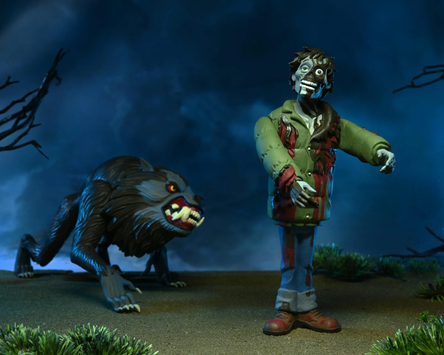NECA An American Werewolf In London Toony Terrors 8 Inch Scale 2-Pack - Jack And Kessler 5 NECA An American Werewolf In London Toony Terrors 8 Inch Scale 2-Pack - Jack And Kessler - Image 3