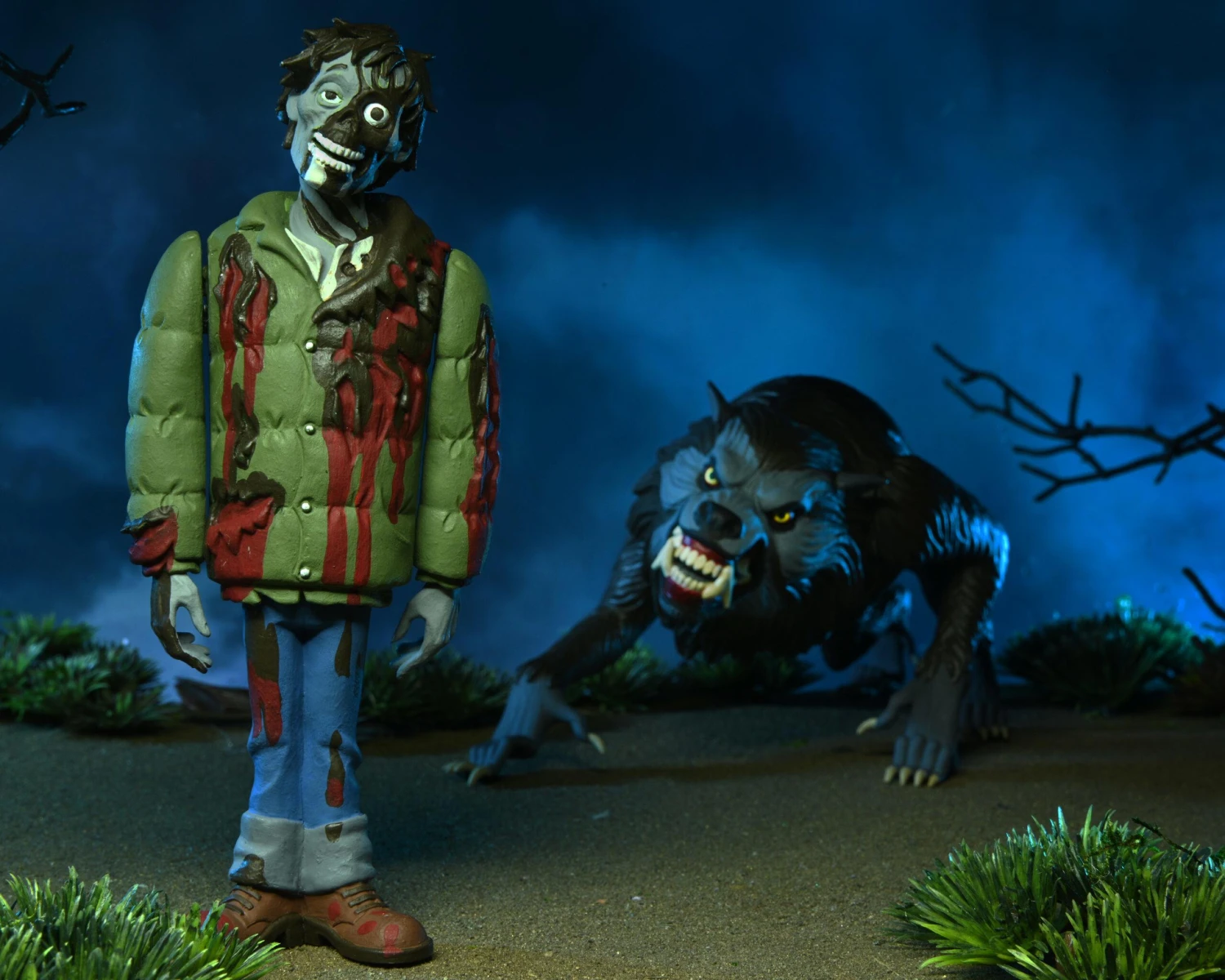 NECA An American Werewolf In London Toony Terrors 8 Inch Scale 2-Pack - Jack And Kessler 6 NECA An American Werewolf In London Toony Terrors 8 Inch Scale 2-Pack - Jack And Kessler - Image 4