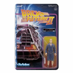 SUPER7 Back To The Future ReAction Action Figure Wave 1 - Biff Tannen Bathrobe