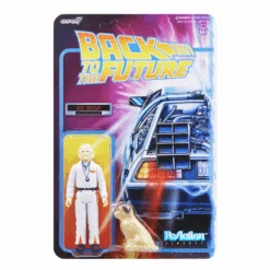 SUPER7 Back To The Future ReAction Action Figure Wave 2 - 80s Doc Brown