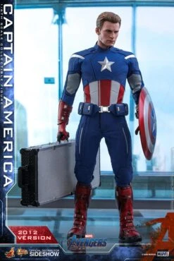 Captain America (2012 Version) - Marvel Hot Toys Collectibles 1/6 Scale Action Figure