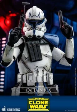 Captain Rex (Clone Wars) - Star Wars Hot Toys Collectibles 1/6 Scale Action Figure -Hasbro Store captain rex gallery 5eb98536a8edc