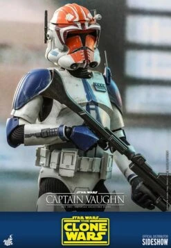 Captain Vaughn (Clone Wars) - Star Wars Hot Toys Collectibles 1/6 Scale Action Figure -Hasbro Store captain vaughn star wars gallery 6185525b4062b