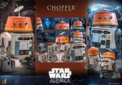 *PRE-ORDER C1-10P Chopper (Ahsoka) - Star Wars Hot Toys Collectibles 1/6 Scale Action Figure -Hasbro Store chopper gallery 6515afb08886e