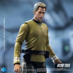 *PRE-ORDER HIYA Toys Star Trek 1:18 Scale Action Figures - James T. Kirk (2009) -Hasbro Store cpx 29 550x
