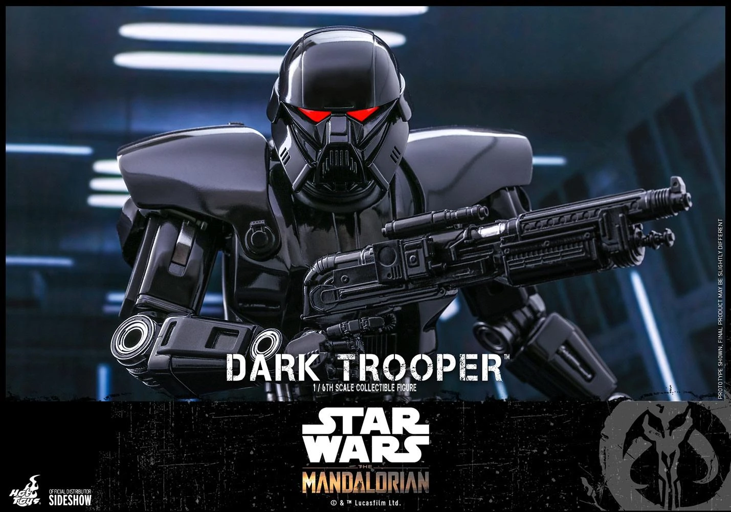 Dark Trooper (The Mandalorian) - Star Wars Hot Toys Collectibles 1/6 Scale Action Figure 7 Dark Trooper (The Mandalorian) - Star Wars Hot Toys Collectibles 1/6 Scale Action Figure - Image 5