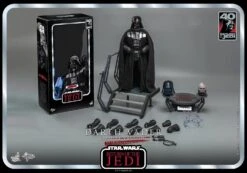 *PRE-ORDER Darth Vader (Deluxe) - Star Wars: Return Of The Jedi 40th Anniversary Hot Toys Exclusive Collectibles 1/6 Scale Action Figure -Hasbro Store darth vader deluxe version return of the jedi 40th anniversary c 4