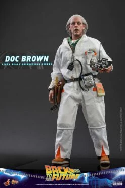 Doc Brown - Back To The Future Hot Toys Collectibles 1/6 Scale Action Figure
