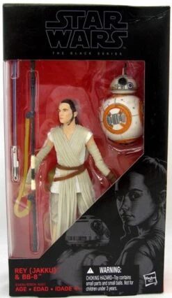 Hasbro Star Wars Episode VII The Force Awakens 6 Inch Action Figure Wave 1 - Rey With BB-8 (RE-Issue With Lightsaber)