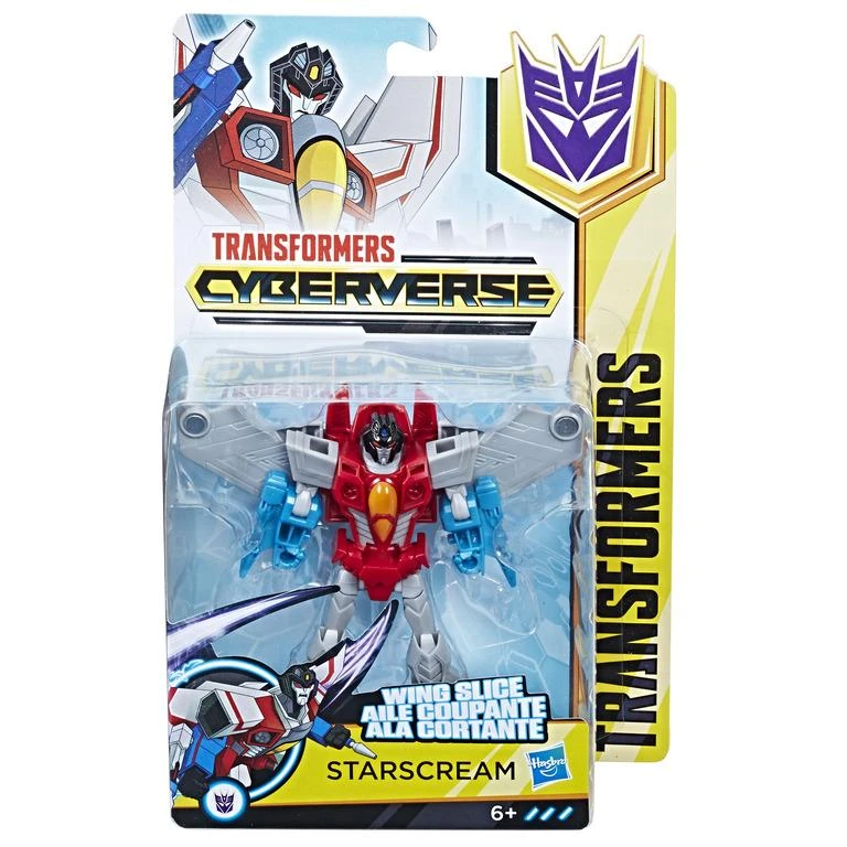 Hasbro Transformers Cyberverse Action Figure - Starscream 3 Hasbro Transformers Cyberverse Action Figure - Starscream