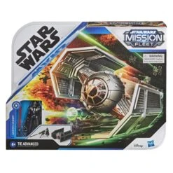 Hasbro Star Wars Mission Fleet Stellar Class Action Figure - Darth Vader With TIE Advanced