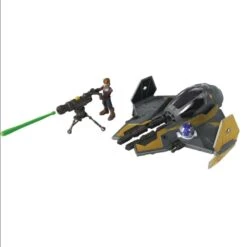 Hasbro Star Wars Mission Fleet Stellar Class Action Figure - Anakin Skywalker With Jedi Starfighter -Hasbro Store e9682 render sw core med jedi starfighter2 20 s