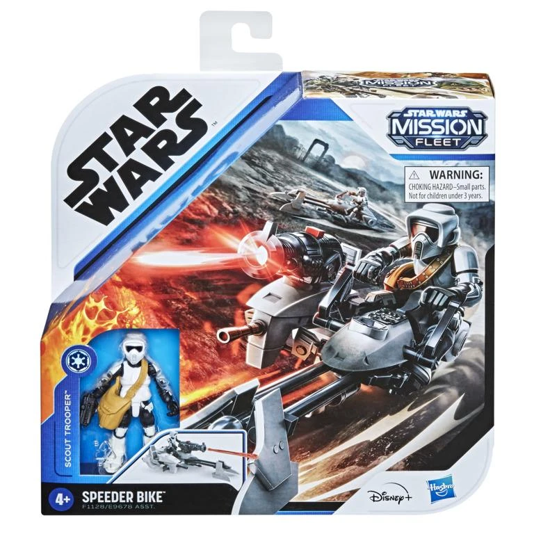 Hasbro Star Wars Mission Fleet Action Figure - Scout Trooper With Speeder Bike 4 Hasbro Star Wars Mission Fleet Action Figure - Scout Trooper With Speeder Bike - Image 2