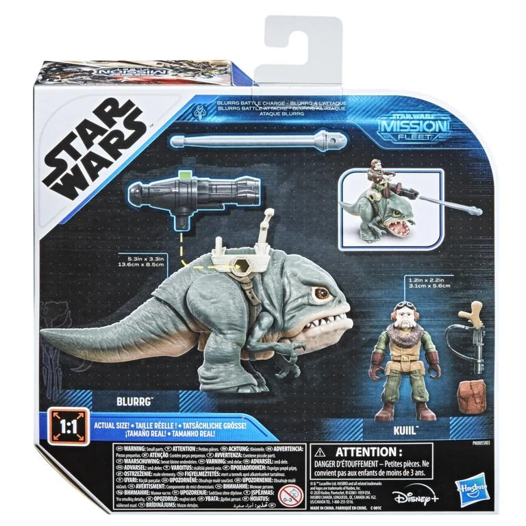 Hasbro Star Wars Mission Fleet Expedition Class Action Figure - Kuiil With Blurrg 4 Hasbro Star Wars Mission Fleet Expedition Class Action Figure - Kuiil With Blurrg - Image 2