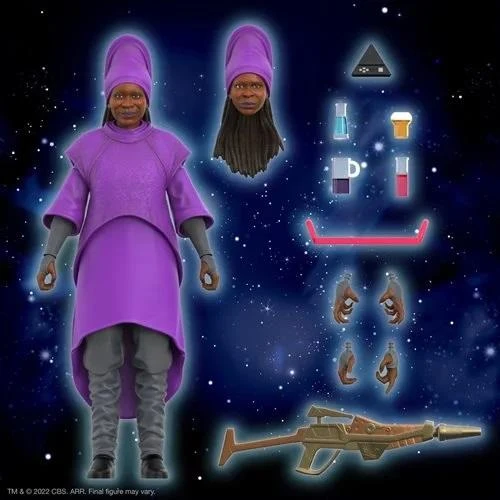 SUPER7 *PRE-ORDER Star Trek: The Next Generation ReAction Ultimates! Action Figure Wave 1 - Guinan 3 SUPER7 *PRE-ORDER Star Trek: The Next Generation ReAction Ultimates! Action Figure Wave 1 - Guinan
