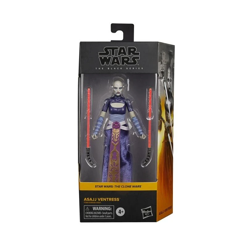 Hasbro Star Wars Black Series 6 Inch Action Figure Wave 29 - Asajj Ventress 3 Hasbro Star Wars Black Series 6 Inch Action Figure Wave 29 - Asajj Ventress