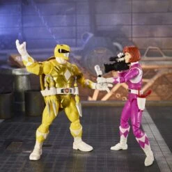 Hasbro Power Rangers Lightning Collection X Teenage Mutant Ninja Turtles Action Figure 2 Pack - Morphed April O'Neil & Morphed Michelangelo -Hasbro Store f2967 dio prg za theseus palamon 194484 online 2000sq