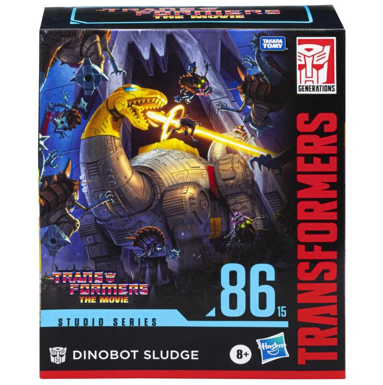 Hasbro Transformers Studio Series 86-15 Leader Class Action Figure - Dinobot Sludge 4 Hasbro Transformers Studio Series 86-15 Leader Class Action Figure - Dinobot Sludge - Image 2