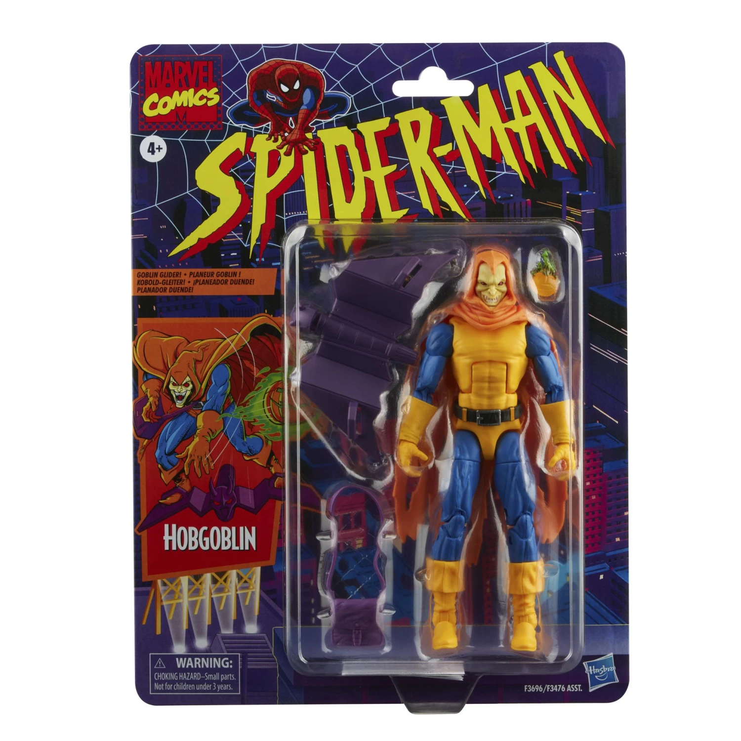 Hasbro Marvel Legends 6 Inch Spider-Man Retro Wave 2 - Hobgoblin 3 Hasbro Marvel Legends 6 Inch Spider-Man Retro Wave 2 - Hobgoblin