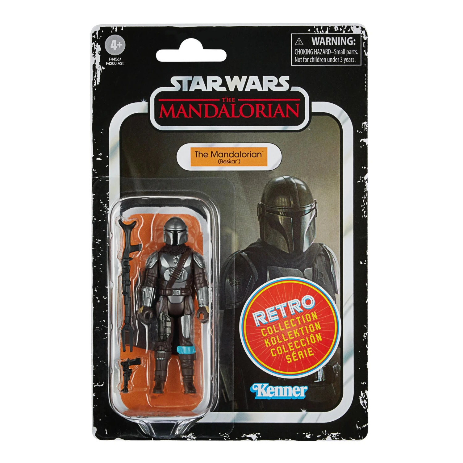 Hasbro Star Wars Retro Action Figure Wave 4 - Mandalorian (Beskar) 3 Hasbro Star Wars Retro Action Figure Wave 4 - Mandalorian (Beskar)