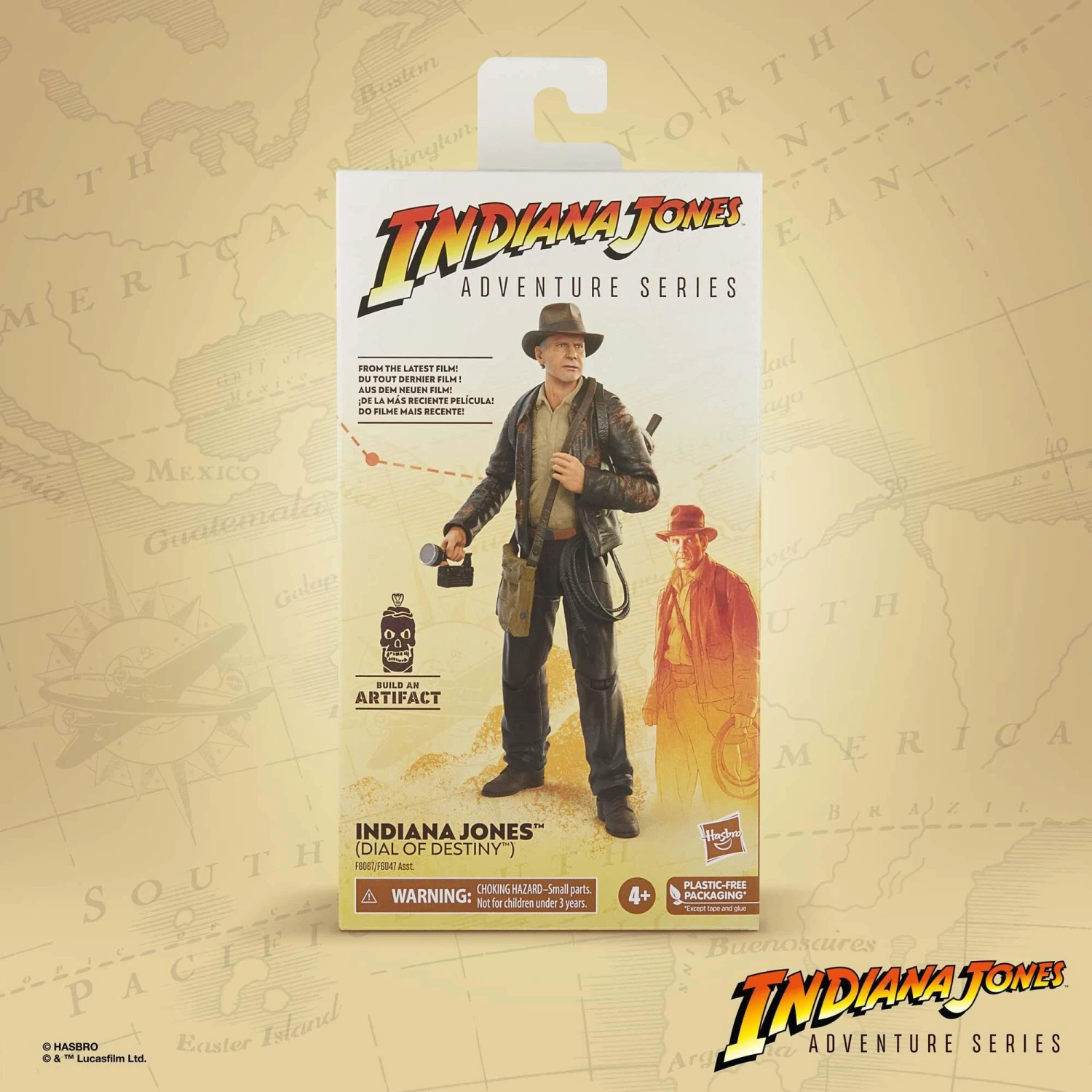 Hasbro Indiana Jones 6 Inch Action Figure Wave 2 - Indiana Jones (Dial Of Destiny) 4 Hasbro Indiana Jones 6 Inch Action Figure Wave 2 - Indiana Jones (Dial Of Destiny) - Image 2