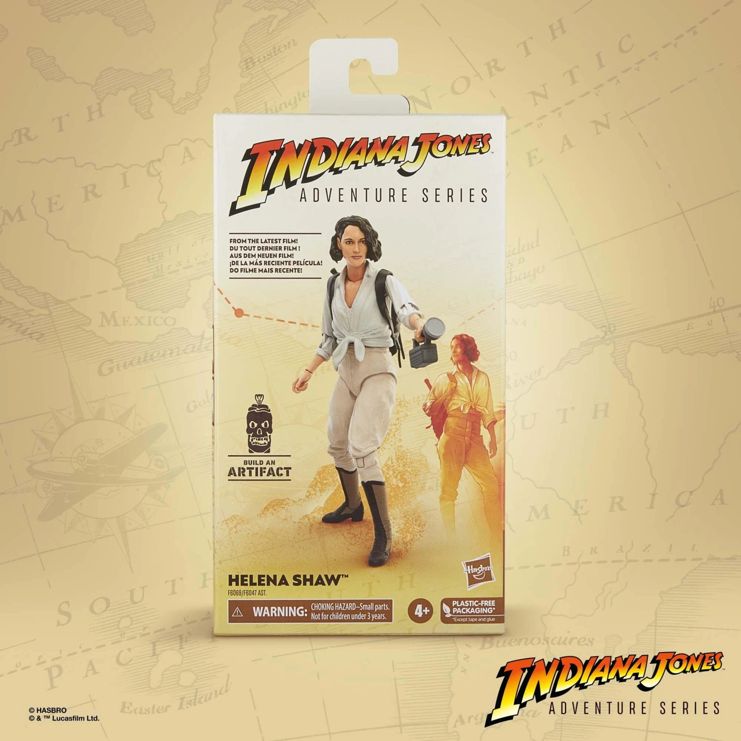 Hasbro Indiana Jones 6 Inch Action Figure Wave 2 - Helena Shaw 4 Hasbro Indiana Jones 6 Inch Action Figure Wave 2 - Helena Shaw - Image 2