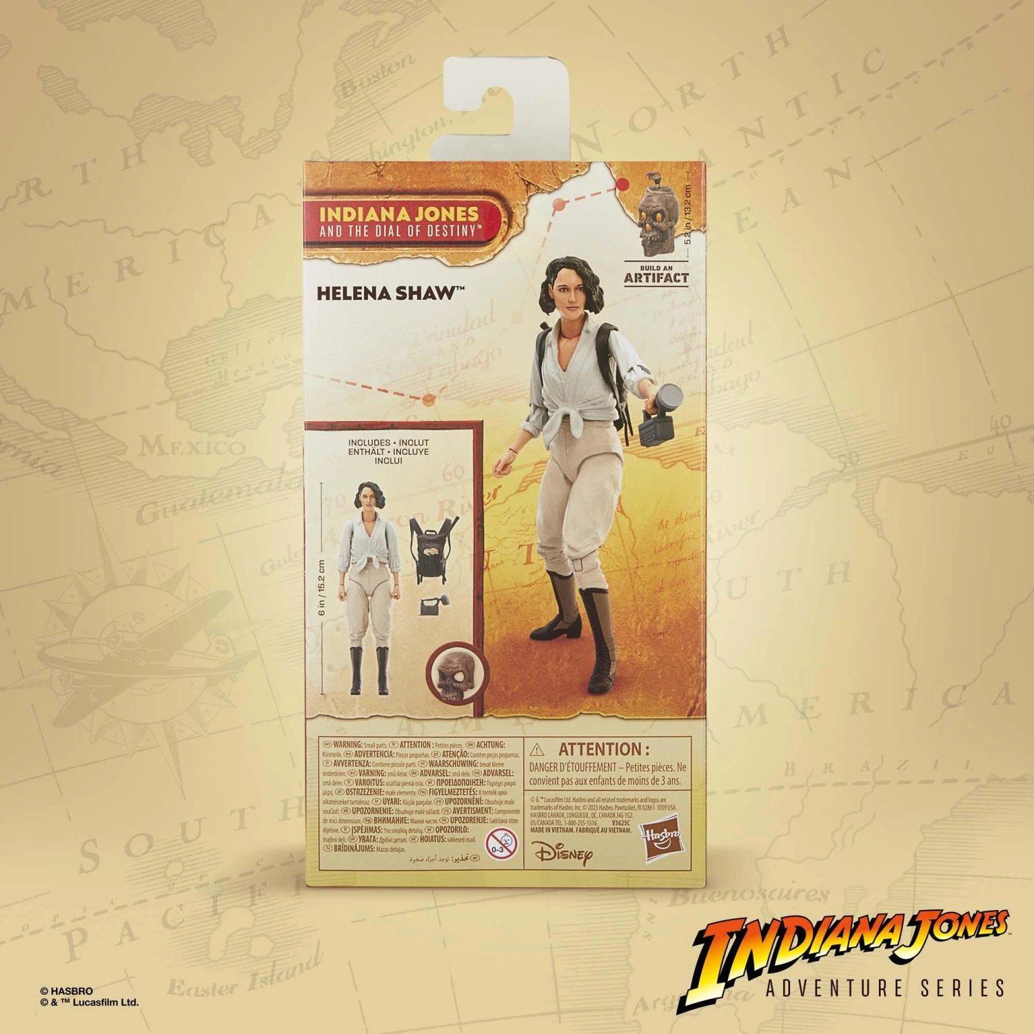 Hasbro Indiana Jones 6 Inch Action Figure Wave 2 - Helena Shaw 10 Hasbro Indiana Jones 6 Inch Action Figure Wave 2 - Helena Shaw - Image 8