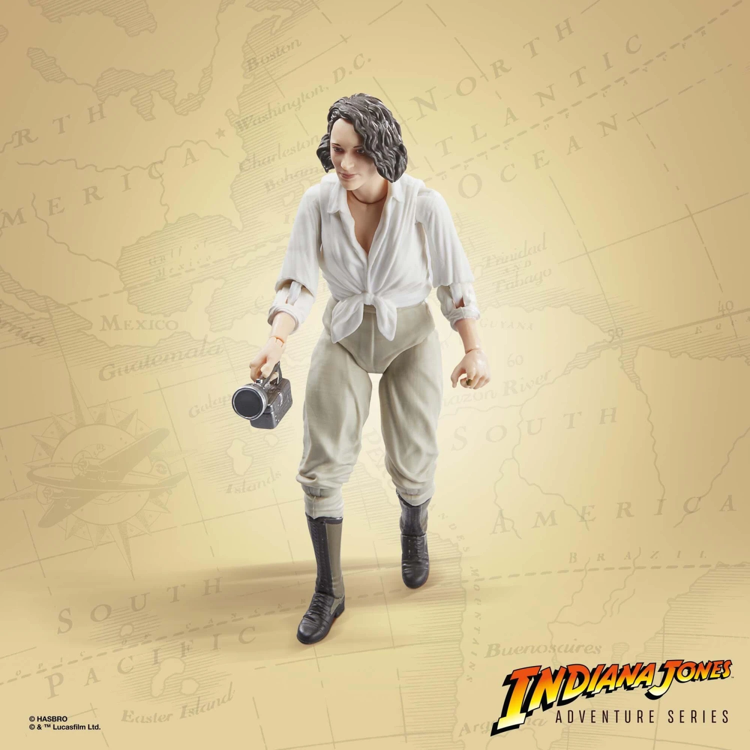 Hasbro Indiana Jones 6 Inch Action Figure Wave 2 - Helena Shaw 5 Hasbro Indiana Jones 6 Inch Action Figure Wave 2 - Helena Shaw - Image 3