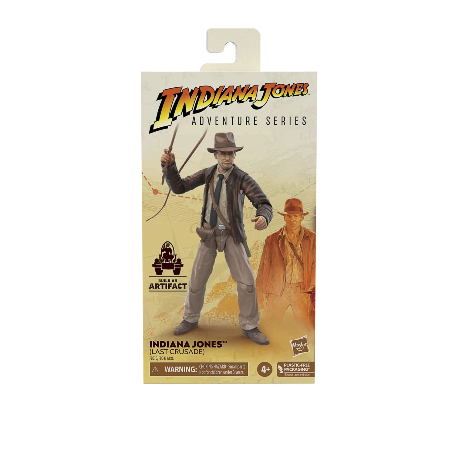 Hasbro Indiana Jones 6 Inch Action Figure Wave 3 - Indiana Jones (Last Crusade) 4 Hasbro Indiana Jones 6 Inch Action Figure Wave 3 - Indiana Jones (Last Crusade) - Image 2