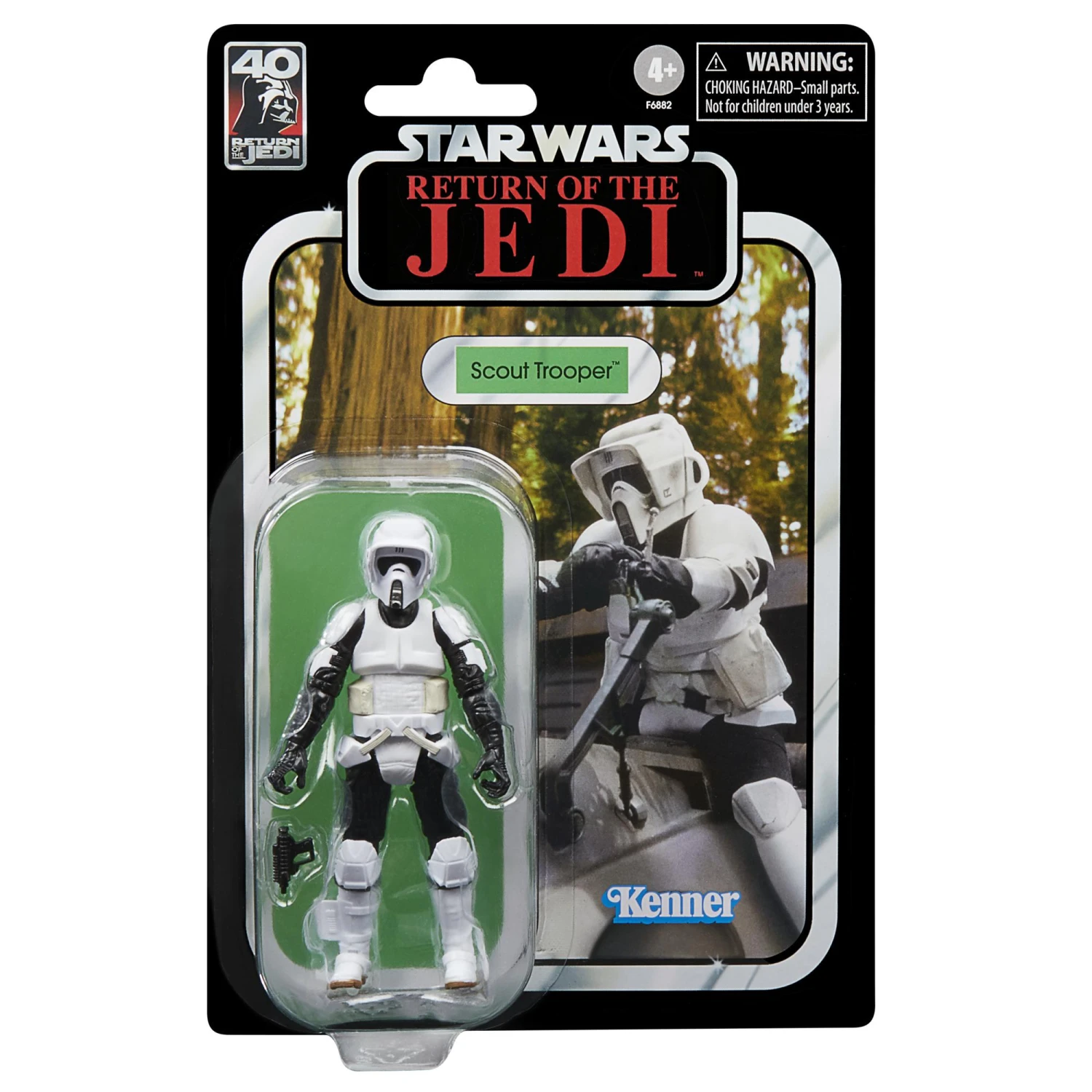 Hasbro Star Wars The Vintage Collection 3.75 Inch Scale Vehicle - Speeder Bike & Scout Trooper 4 Hasbro Star Wars The Vintage Collection 3.75 Inch Scale Vehicle - Speeder Bike & Scout Trooper - Image 2