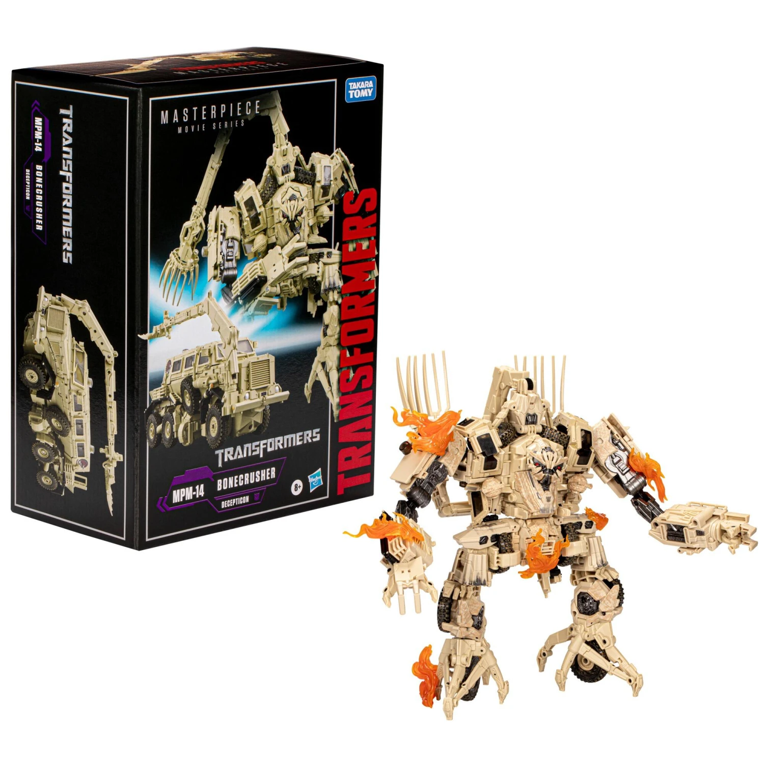 Hasbro *PRE-ORDER Transformers Movie Masterpiece MPM-14 Action Figure - Decepticon Bonecrusher 3 Hasbro *PRE-ORDER Transformers Movie Masterpiece MPM-14 Action Figure - Decepticon Bonecrusher