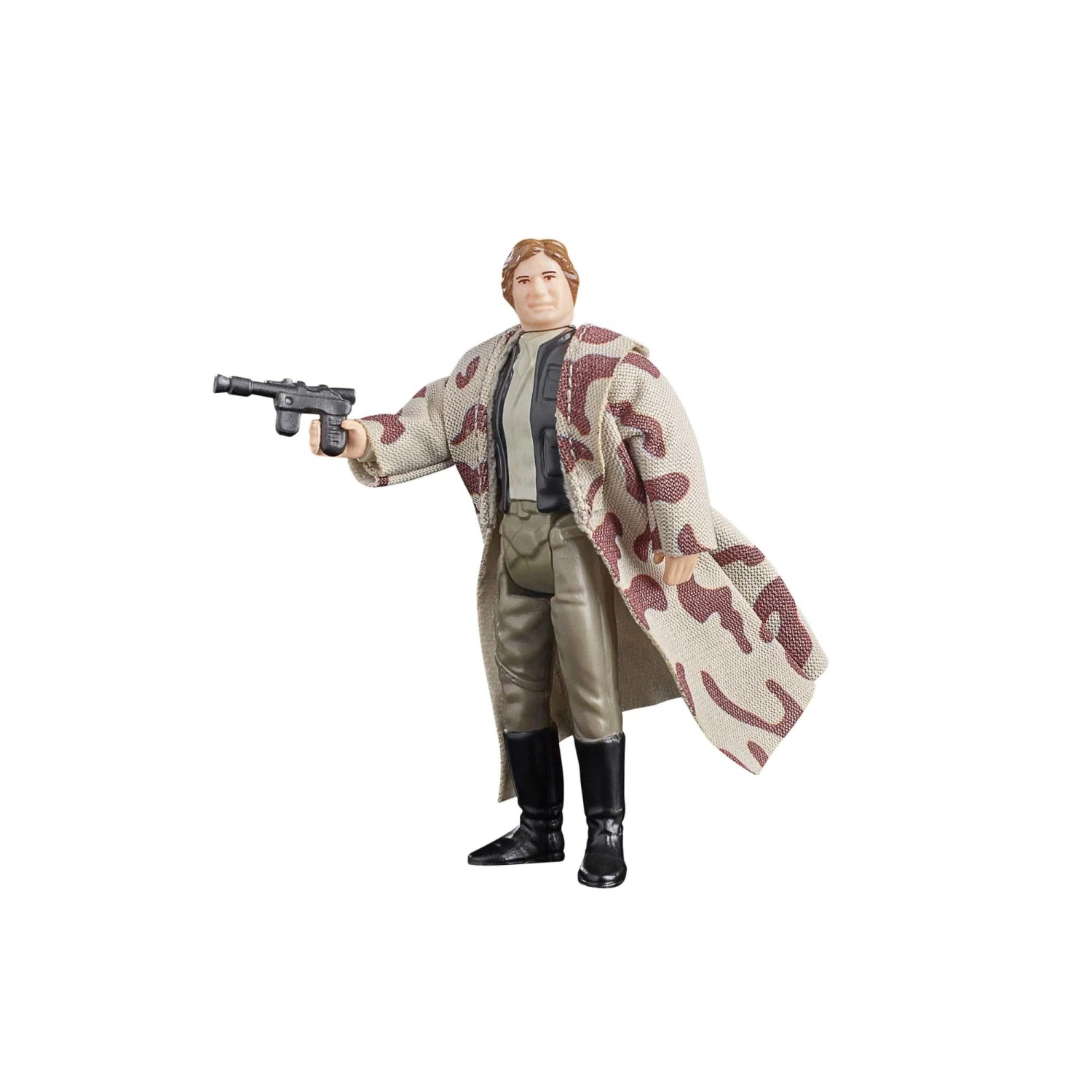 Hasbro Star Wars Retro Action Figure Wave 6 - Han Solo (Endor) 5 Hasbro Star Wars Retro Action Figure Wave 6 - Han Solo (Endor) - Image 3