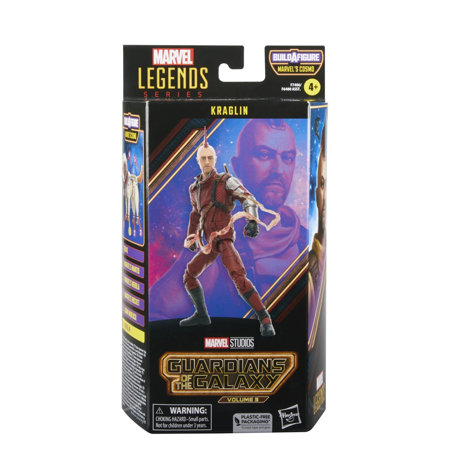 Hasbro Marvel Legends Guardians Of The Galaxy Wave 3 Action Figure - Kraglin 4 Hasbro Marvel Legends Guardians Of The Galaxy Wave 3 Action Figure - Kraglin - Image 2