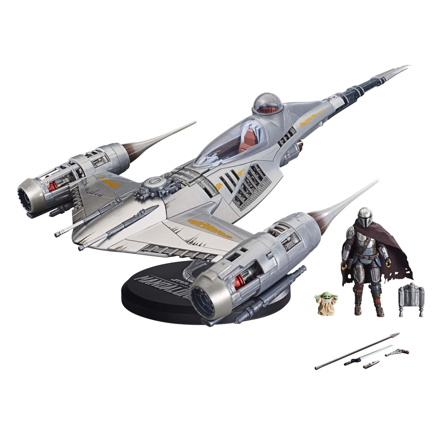 Hasbro Star Wars The Vintage Collection 3.75 Inch Scale Vehicle - The Mandalorian's N-1 Starfighter 5 Hasbro Star Wars The Vintage Collection 3.75 Inch Scale Vehicle - The Mandalorian's N-1 Starfighter - Image 3