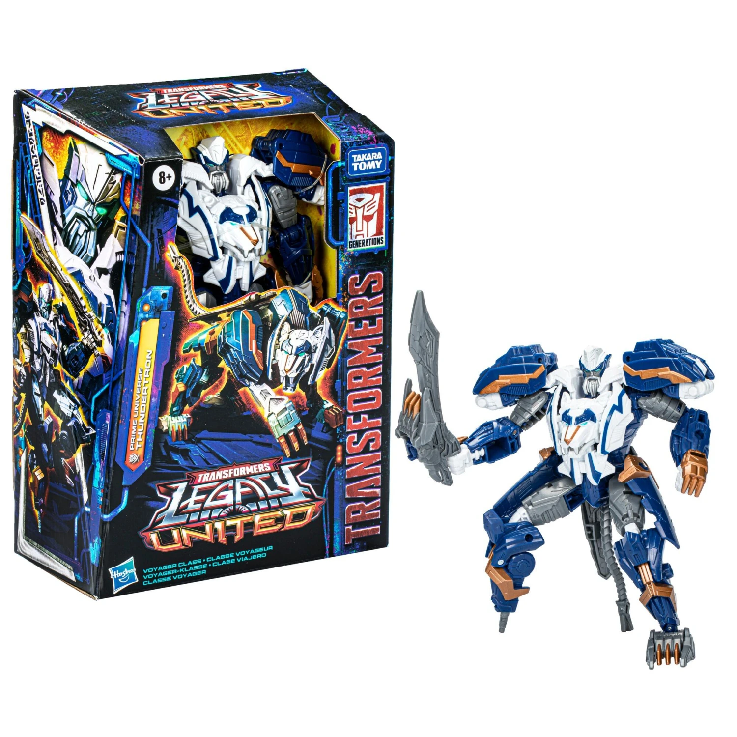 Hasbro *PRE-ORDER Transformers Generations Legacy Voyager Class Action Figure - Prime Thundertron 3 Hasbro *PRE-ORDER Transformers Generations Legacy Voyager Class Action Figure - Prime Thundertron