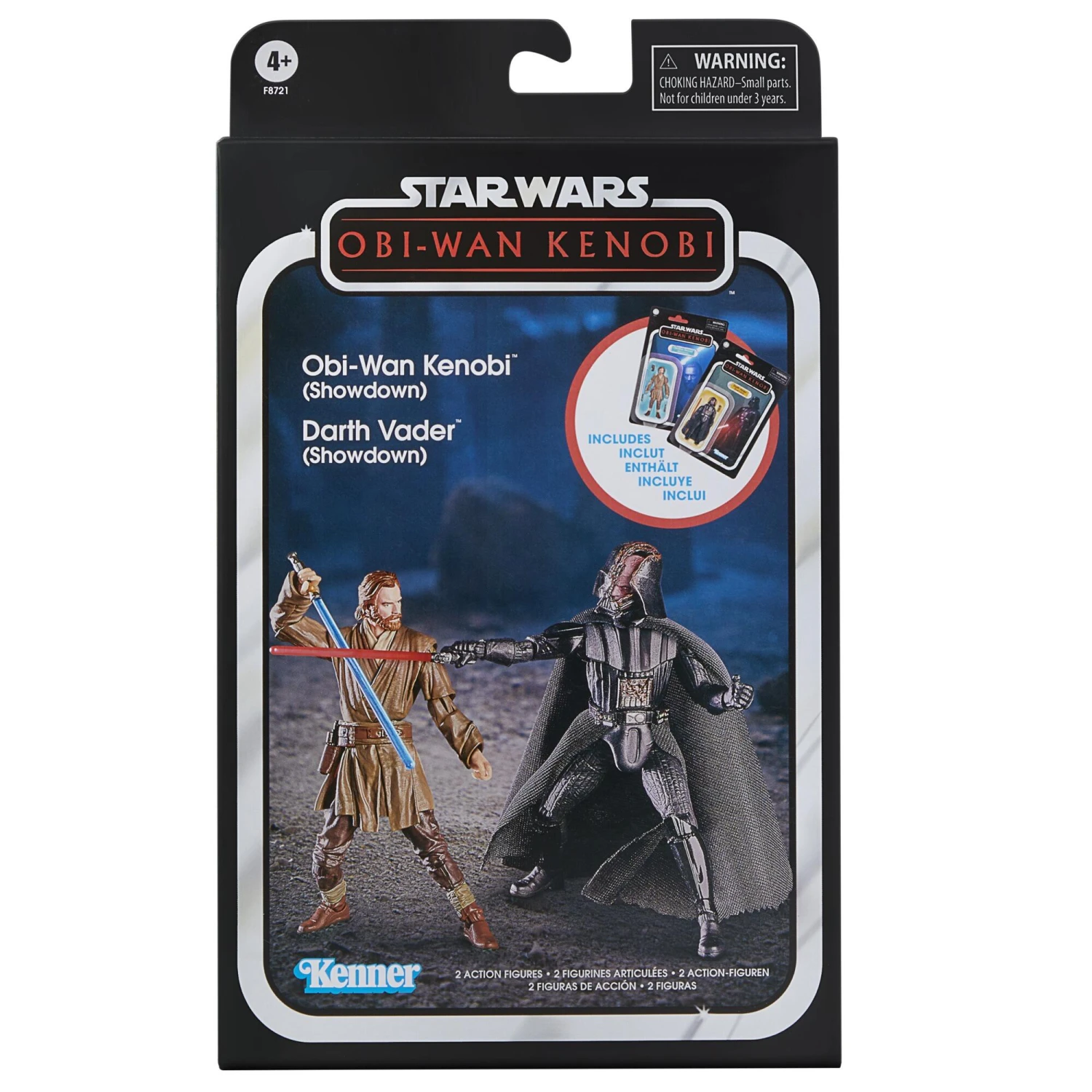 Hasbro Star Wars The Vintage Collection Exclusive Action Figure 2 Pack Showdown - Obi-Wan Kenobi & Darth Vader 5 Hasbro Star Wars The Vintage Collection Exclusive Action Figure 2 Pack Showdown - Obi-Wan Kenobi & Darth Vader - Image 3