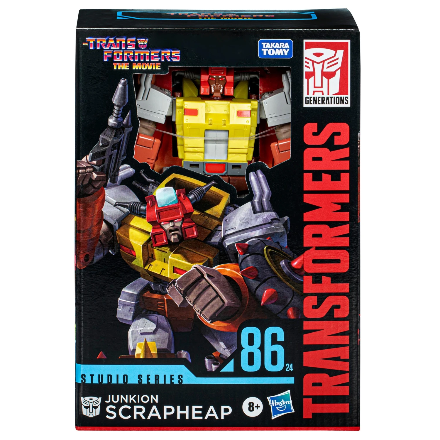 Hasbro *PRE-ORDER Transformers Studio Series 86 Voyager Class Action Figure - Junkion Scrapheap 4 Hasbro *PRE-ORDER Transformers Studio Series 86 Voyager Class Action Figure - Junkion Scrapheap - Image 2